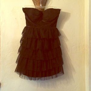 Black Strapless Guess Dress